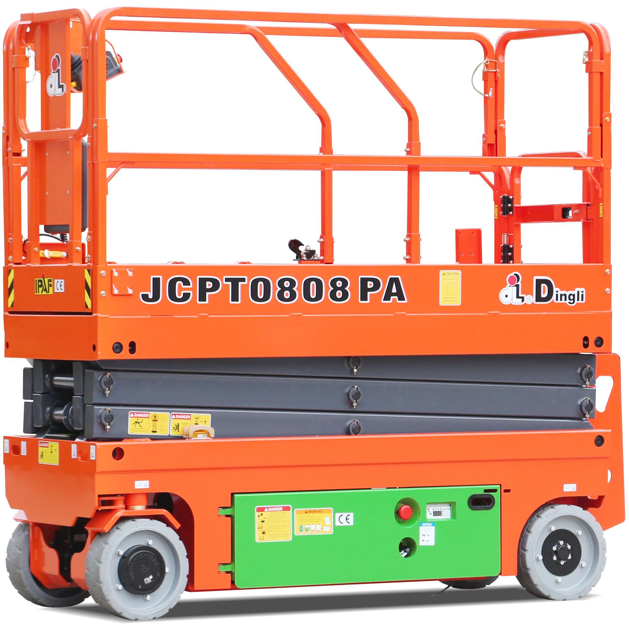 8m-Dingli-0808PA-Oil-Free-Electric-Scissor-Lift